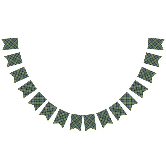 Banderines Tartán de la familia de Campbell del escocés (Todo)