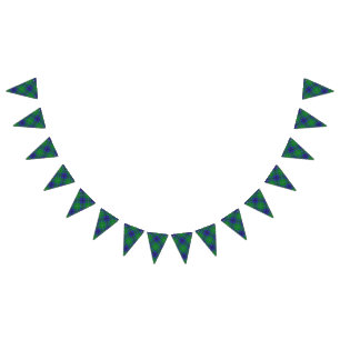 Banderines Tartan del Clan Escocés Oliphant