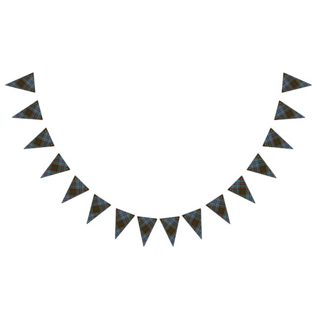 Banderines Tartán escocés de Anderson del clan (Todo)