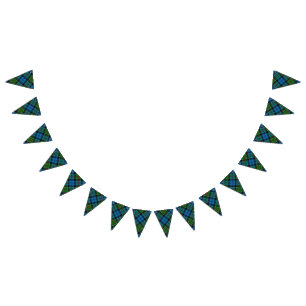 Banderines Tartán escocés de Colquhoun del clan