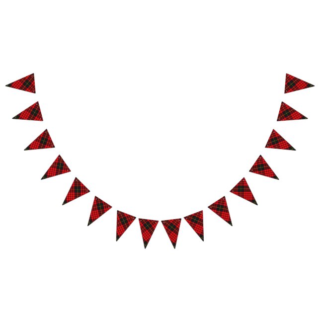 Banderines Tartán escocés de MacQueen del clan (Todo)