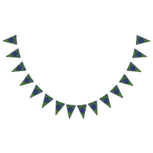 Banderines Tartán escocés de Muir del clan