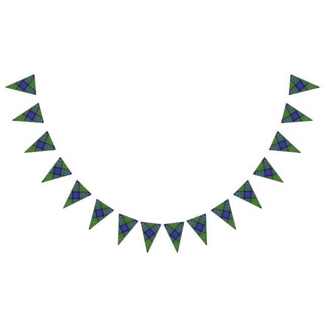 Banderines Tartán escocés de Muir del clan (Todo)