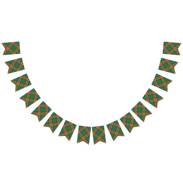 Banderines Tartán escocés de Pollock del clan (Todo)