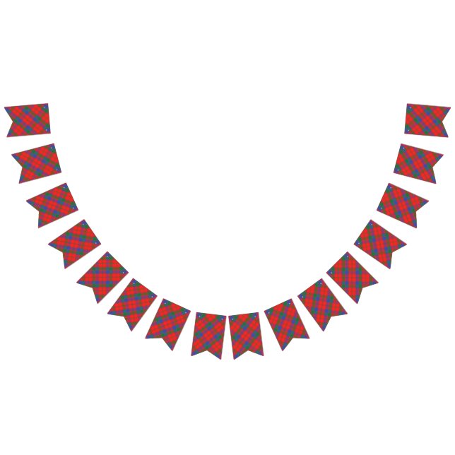 Banderines Tartán escocés de Robertson del clan (Todo)