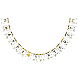 Banderines Tema de construcción Camiones niños de cualquier e