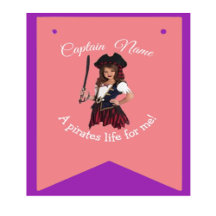 Tema rosado del Chica pirata