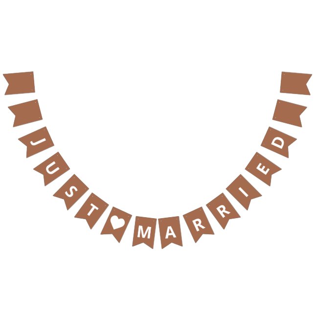 Banderines Terracotta, Naranja quemado por Invitación casada (Todo)