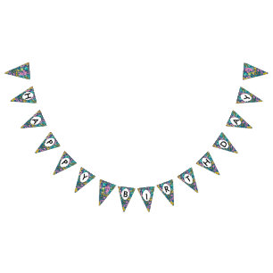 Banderines textura de 3 colores