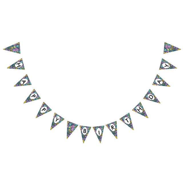 Banderines textura de 3 colores (Todo)