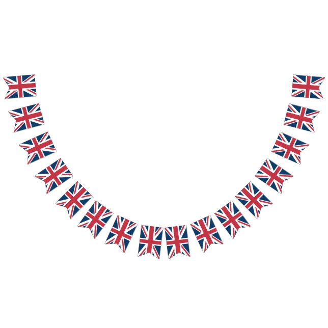 Banderines The Union Jack - Bunting Flags (Todo)