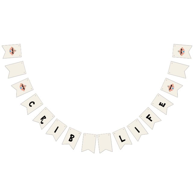 Banderines Thug Life Baby Crib Life  (Todo)