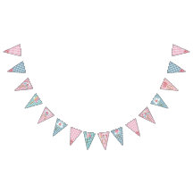 "Tiempo para el té" Bunting.