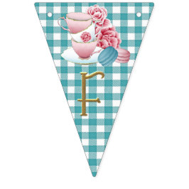 Banderines "Tiempo para el té" Bunting.