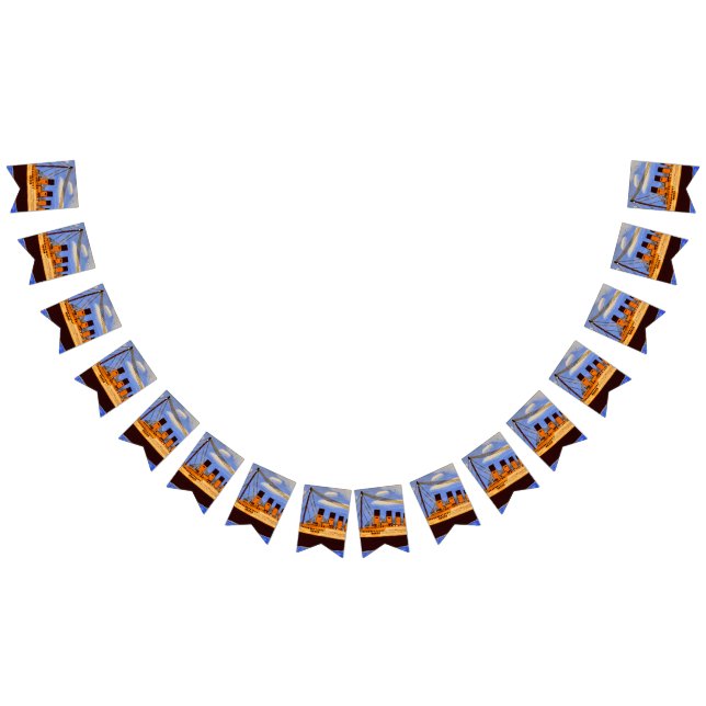 Banderines Titanic Ship bunting banner (Todo)