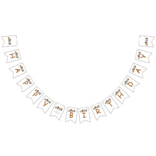 Banderines TODO ABOARD Train Fiesta Kids Cumpleaños