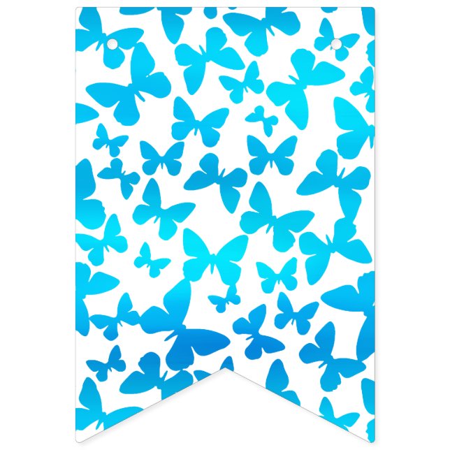 Banderines Toss de mariposa (azul) (Primera bandera)