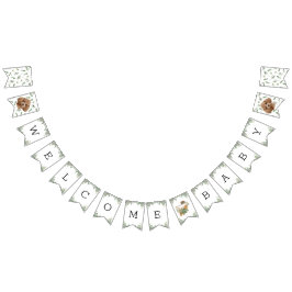 Banderines Toy Poodle Greenery Baby Shower Puppy