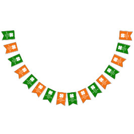 Banderines Trebol de cuatro hojas de la suerte personalizado 