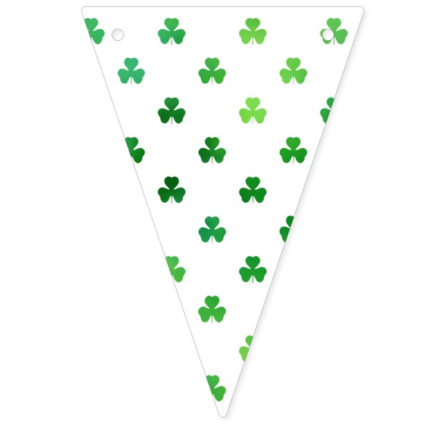 Banderines Trébol Verde Brillante - Micro (Primera bandera)
