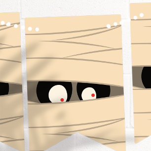Banderines Trick o truco de Halloween: ¡Mummy escuálido!
