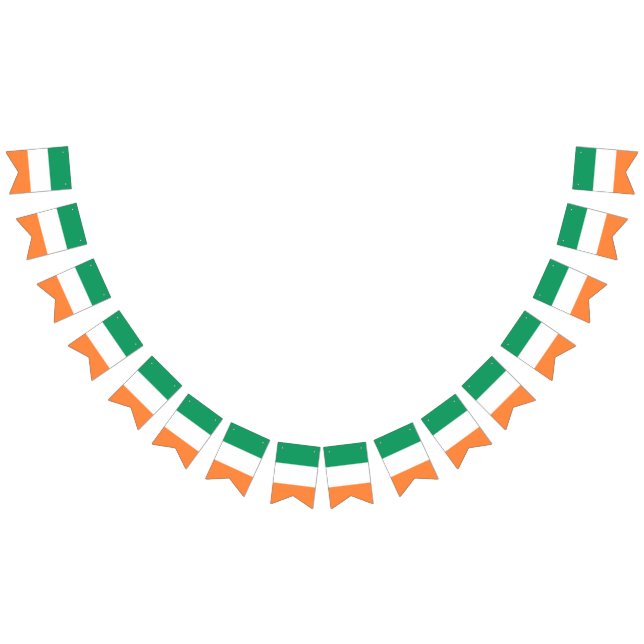 Banderines Tricolor irlandés St. Patrick's Day fiesta (Todo)
