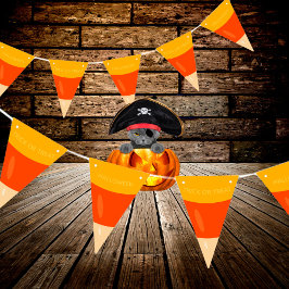 Banderines Truco de Halloween o trocar maíz dulce