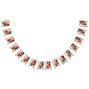 Banderines Tu cara en un cumpleaños personalizado