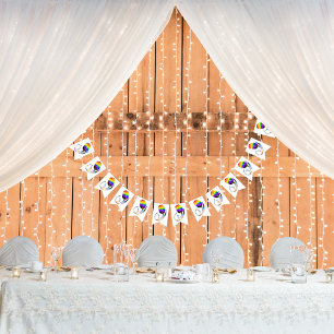 Banderines Tulipán Minimalista Arcoíris Vibrante LGBTQ+