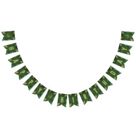 Banderines Tyrannosaurus Rex T-rex Dinosaur Feliz cumpleaños