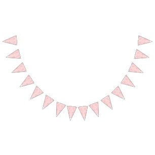 Banderines Un bonito patrón de remolinos rosas y blancos, pre