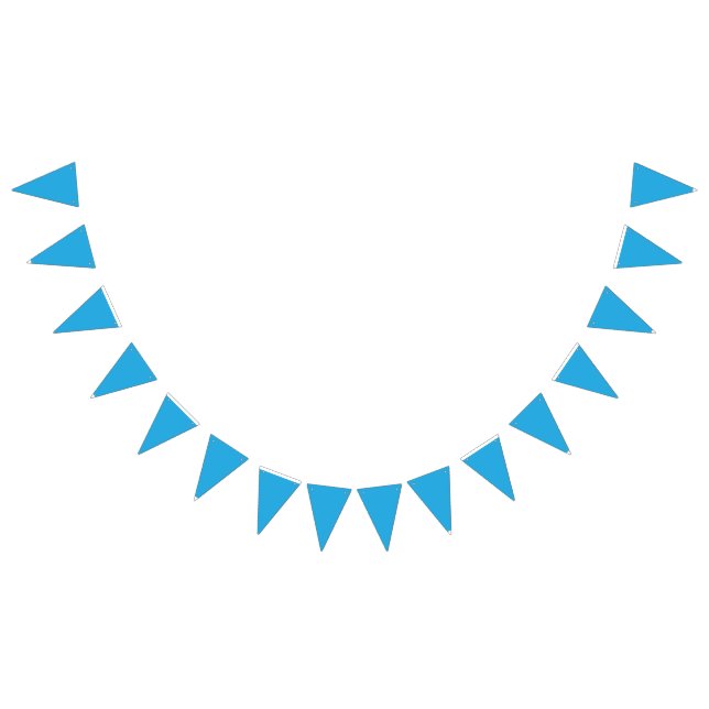 Banderines Un cielo azul sereno con algunas nubes blancas dis (Todo)