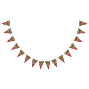 Banderines Un diseño ornamental con una mezcla armoniosa de r