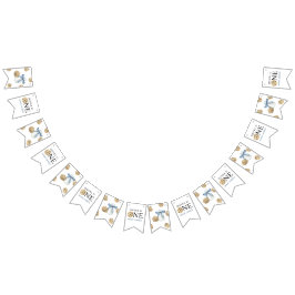 Banderines Un dulce galleta y la leche primer cumpleaños