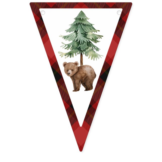 Banderines Un feliz camper rojo búfalo jugado el primer cumpl (Décima bandera)