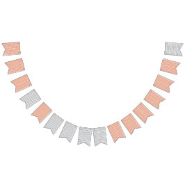 Banderines un fondo blanco con un patrón de círculos