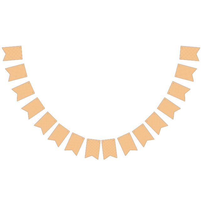 Banderines un fondo blanco y naranja con un patrón (Todo)