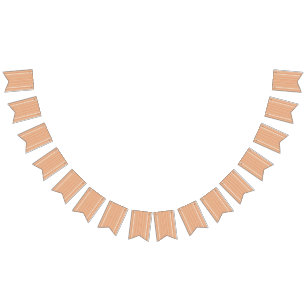 Banderines un fondo de rayas blancas y naranja con un fondo p