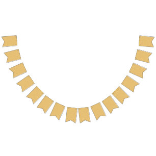 Banderines un fondo naranja y amarillo con círculos