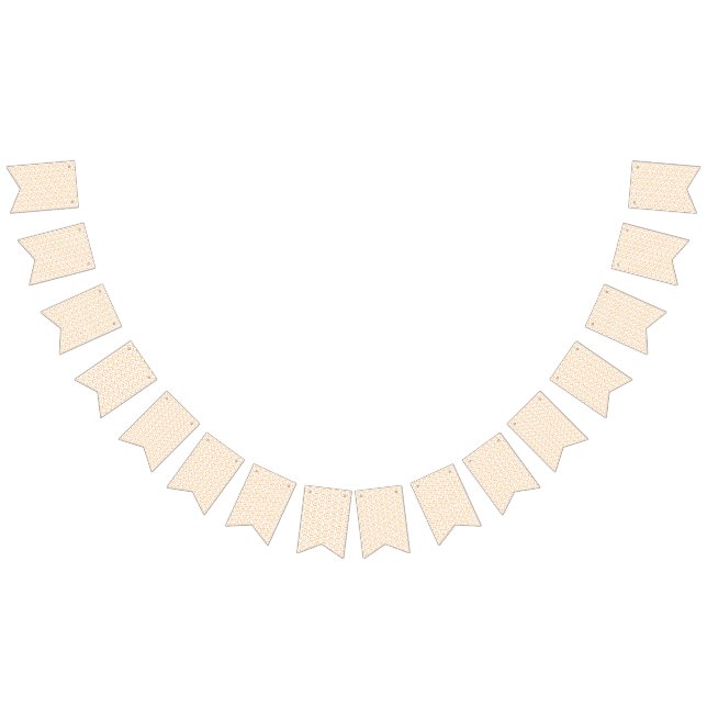 Banderines un fondo naranja y blanco con remolinos (Todo)