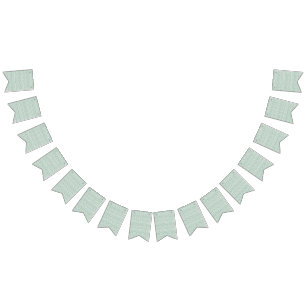 Banderines un fondo verde y blanco con hojas pequeñas
