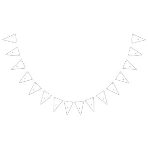 Banderines Un gráfico rojo vibrante presenta una creativa flo