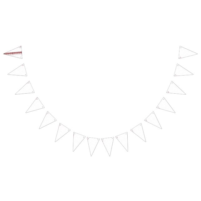 Banderines Un intrincado diseño floral en blanco y negro (Todo)