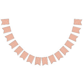 Banderines un patrón naranja y blanco sobre un fondo blanco