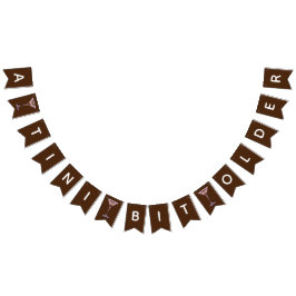 Banderines Un poco más viejo, fiesta de cumpleaños de Martini