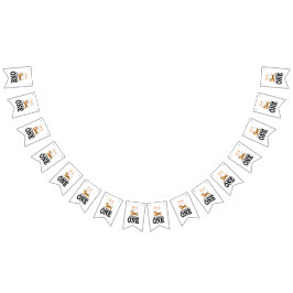 Banderines Un tigre salvaje de jungla 1° cumpleaños