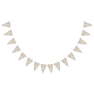 Banderines Un triángulo blanco, equilátero, centrado en un pl