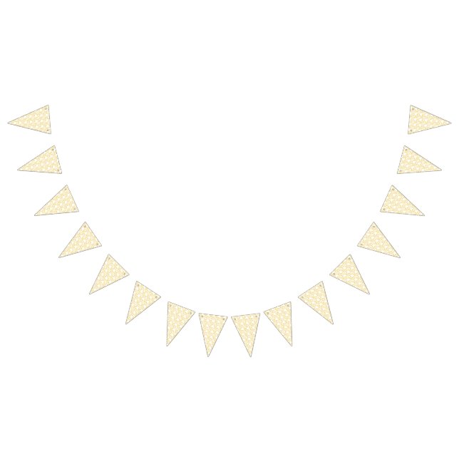 Banderines Una alfombra amarilla con un motivo de repetición  (Todo)