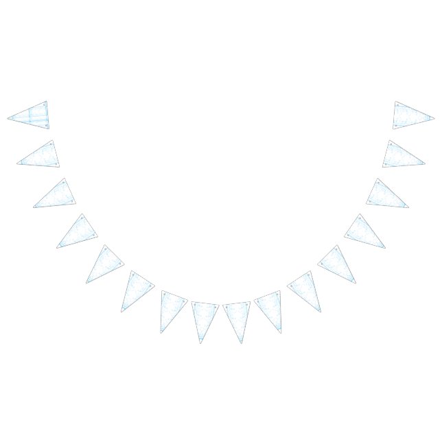 Banderines Una alfombra con las artes creativas azules y blan (Todo)