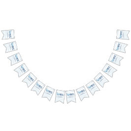 Banderines UNA BALLENA Primer Cumpleaños Debajo Del Mar